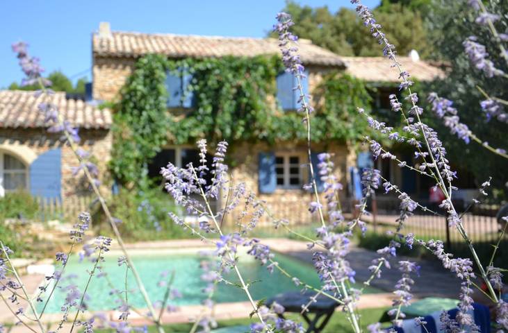 Location de vacances pour 14 personnes, avec jardin ainsi que piscine et terrasse dans le Vaucluse - 2