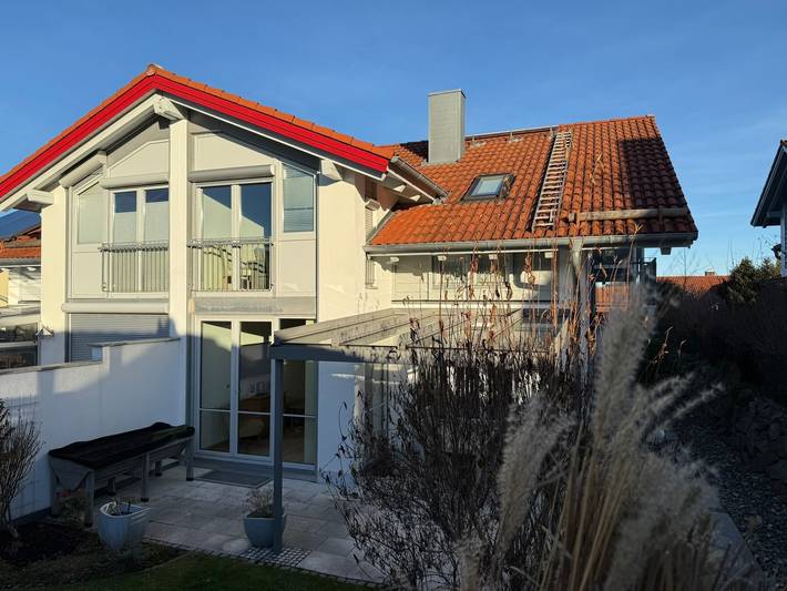 Ferienhaus für 5 Personen, mit Balkon und Terrasse sowie Garten in Schongau