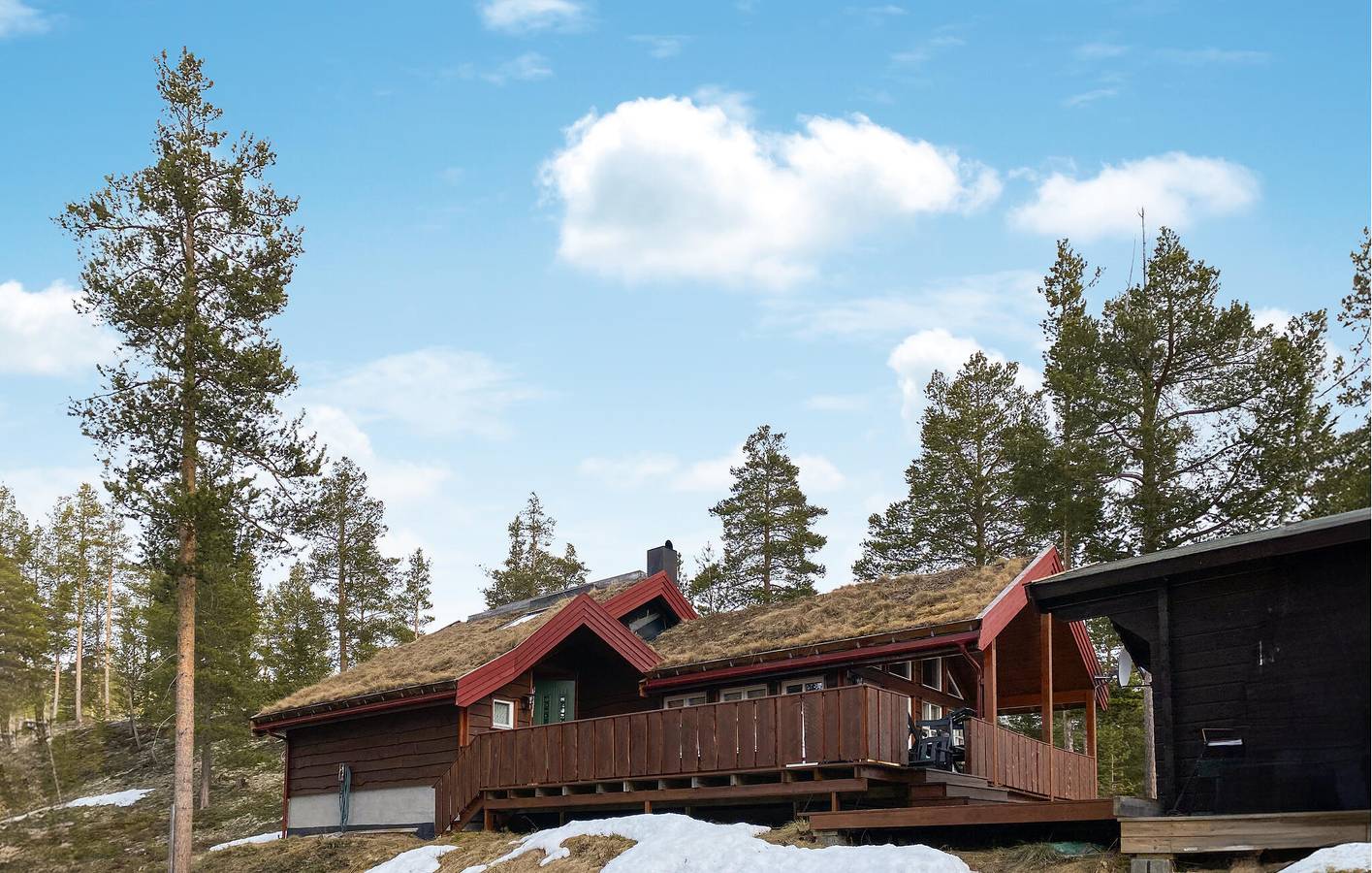 Feriehus for 10 personer med hage in Lesja 