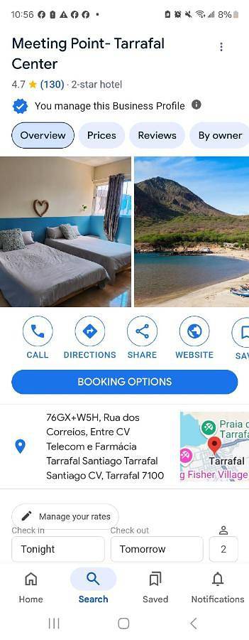 Location de vacances pour 8 personnes, avec balcon dans Tarrafal - 2