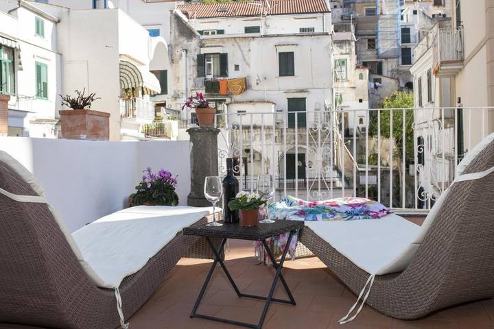 Maison d’hôte pour 2 personnes, avec terrasse et vue à Amalfi - 3