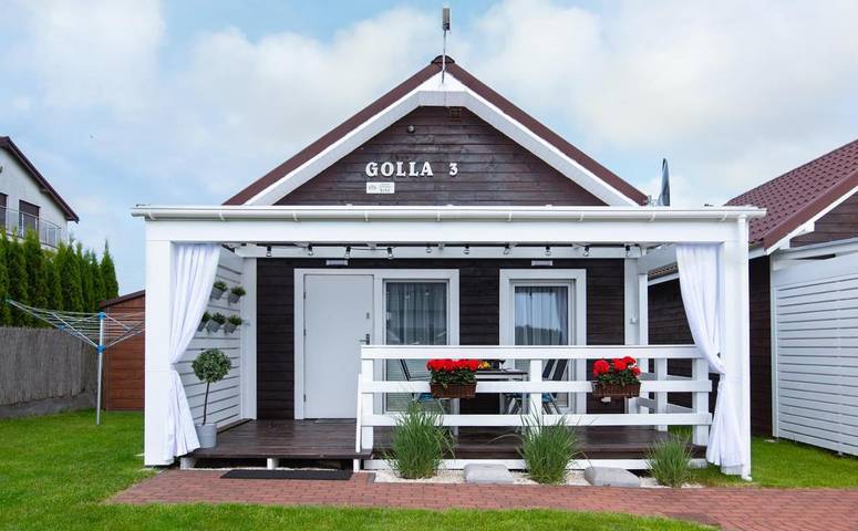 Domek letniskowy dla 8 osób, z ogród i widok w Władysławowo