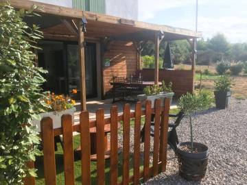 Gîte pour 4 personnes, avec jacuzzi dans l' Hérault