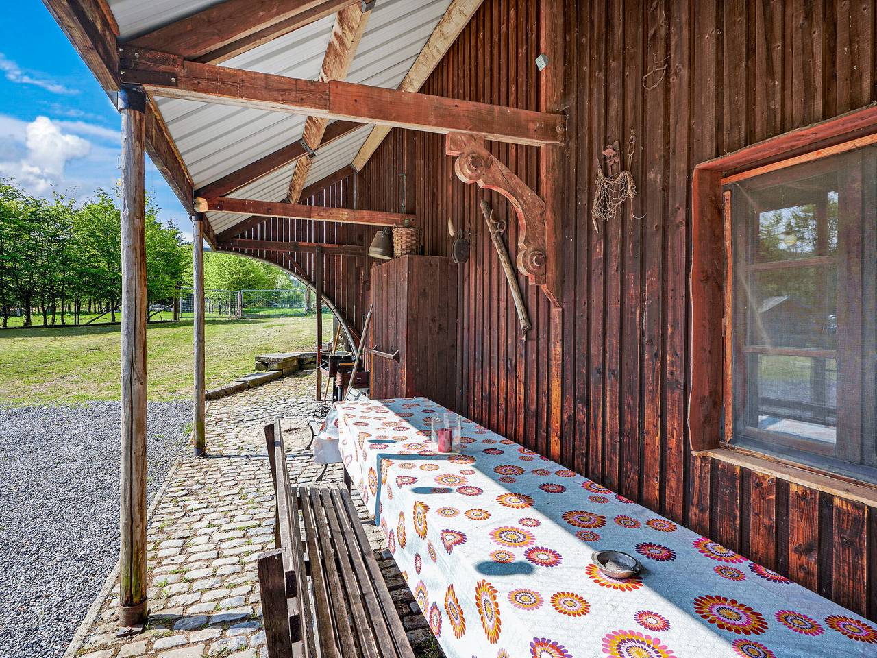 Natuurretraite voor gezinnen in Marche-en-Famenne, Provincie Luxemburg