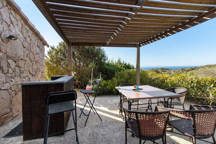 Ferienhaus 'La Bergerie' mit Meerblick, WLAN und Klimaanlage in Bonifacio, Sartène und Umgebung