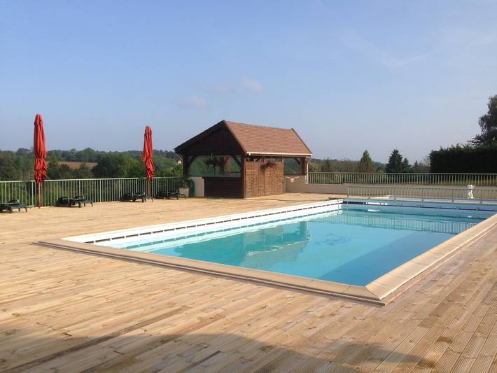 Monolocale intero, Studio La Résidence du Vieux Four con piscina condivisa vicino a Sarlat in Saint-Geniès, Périgord Noir