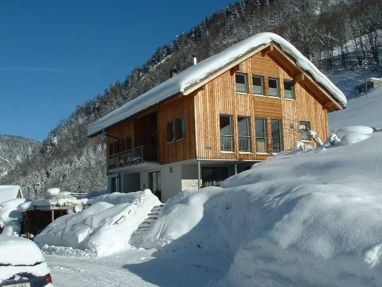 Ganze Wohnung, Gästehaus Lutz Mellau - Ferienwohnung 2-5 Personen; für 2 Personen 1 Schlafzimmer in Mellau, Bregenzerwald