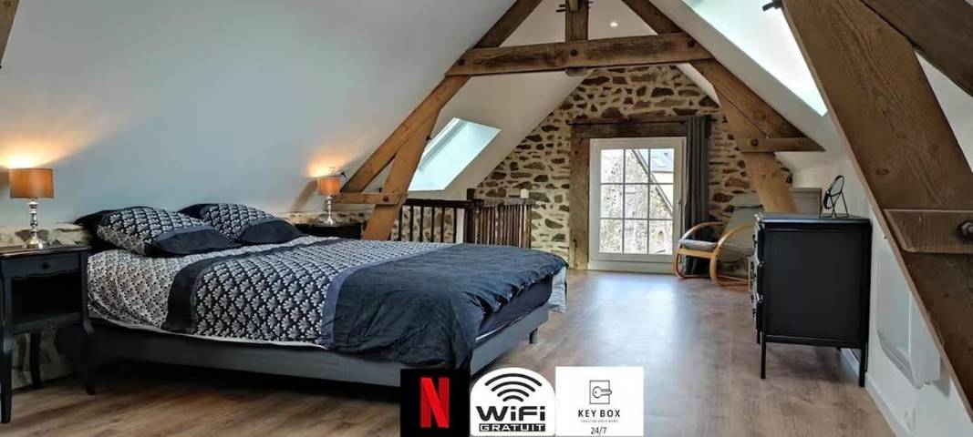 Casa de vacaciones para 4 personas, con sauna además de jardín y jacuzzi - 1