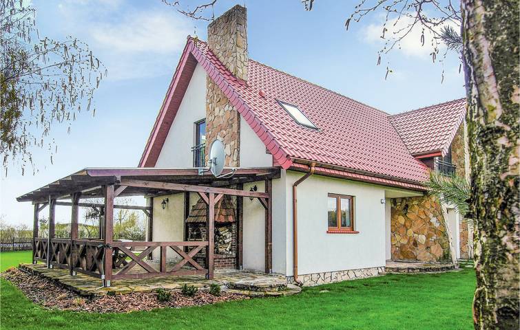 Ferienhaus für 8 Personen, mit Terrasse und Garten in den Masuren