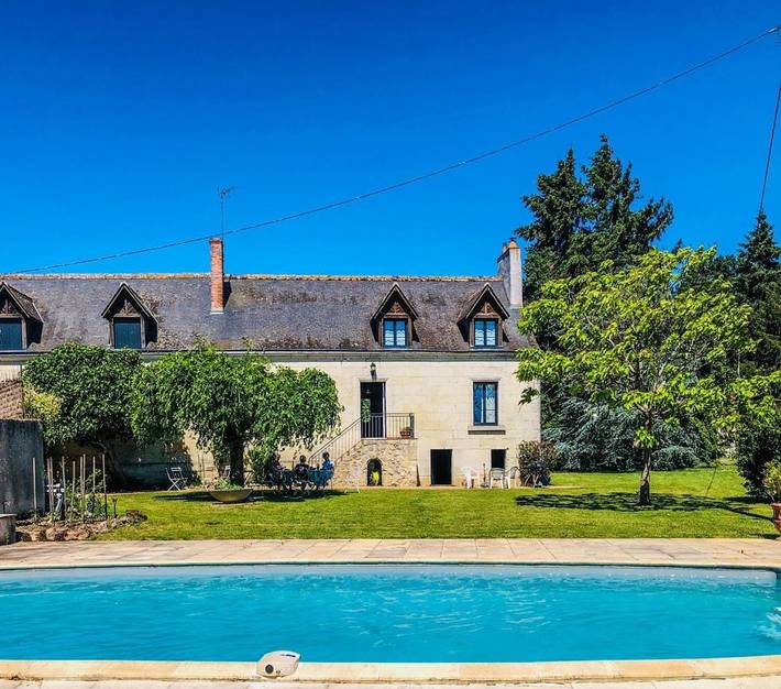 Maison d’hôte pour 2 personnes, avec jardin ainsi que vue et piscine