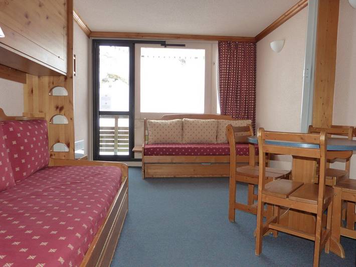 Studio pour 4 personnes, avec terrasse, animaux acceptés