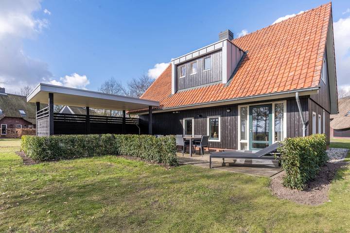 Bungalow voor 8 personen, met sauna in Drenthe