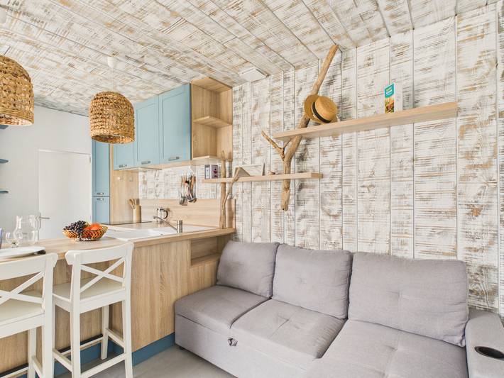 Maison de vacances pour 2 personnes, avec terrasse, animaux acceptés