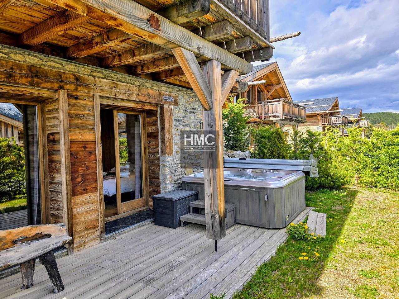 Le K, Jacuzzi et vue montagnes in Bolquère, Prades Området