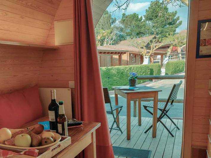 Camping Prades Park - Bungalow 2 personen - Bungalow Iglú in Prades (Spanien), Baix Camp