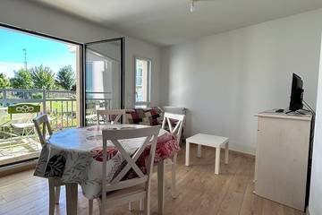 Gîte pour 4 personnes, avec balcon dans Plage du Prieuré