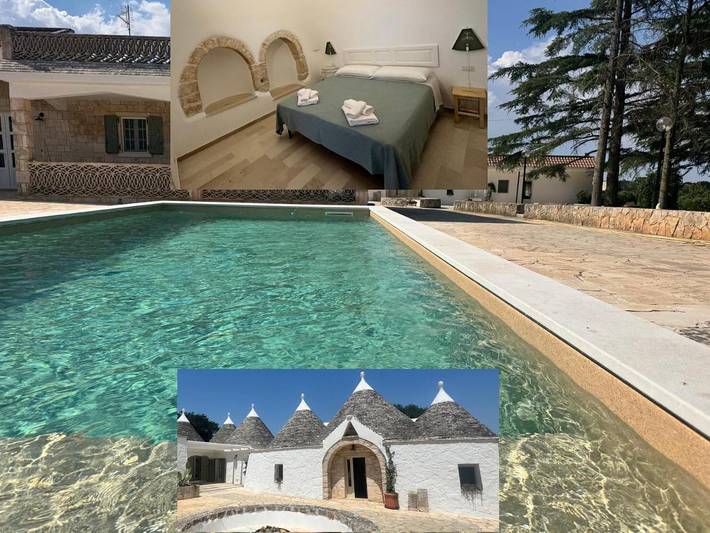 B&b per 2 persone, con giardino e piscina in Noci
