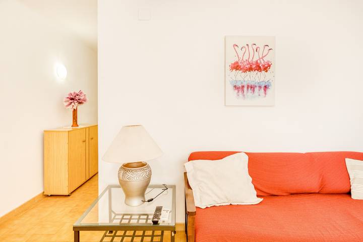 Apartamento entero, Apartamento en el Paseo Marítimo 3-3 cerca de la playa con terraza y Wi-Fi in Platja del Port (Llanca), Llansá