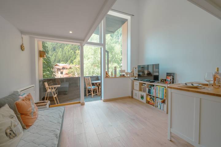 Gîte pour 3 personnes, avec balcon dans Argentière - 2