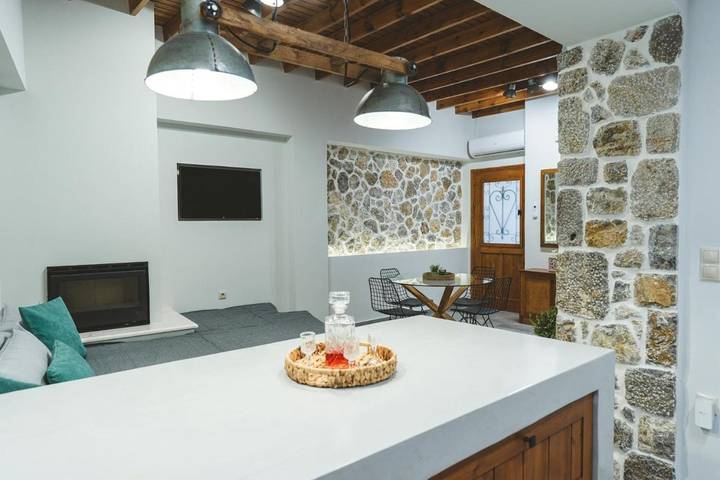Ferienwohnung für 4 Personen, mit Ausblick und Garten in Archangelos - 4