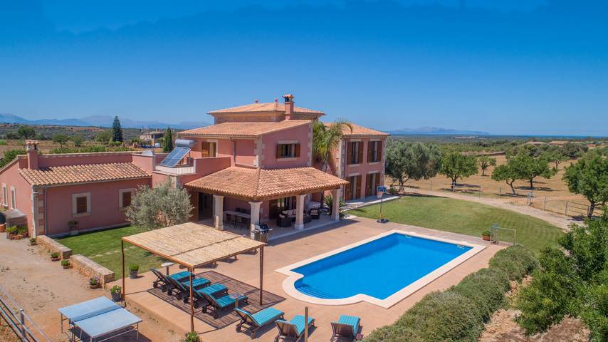 Casa rural para 11 personas, con Terraza además de Jardín y Piscina en Manacor
