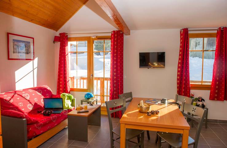 Ganze Wohnung, Les Chalets de Belledonne in Saint-Colomban-des-Villards, Region Saint-Jean-de-Maurienne