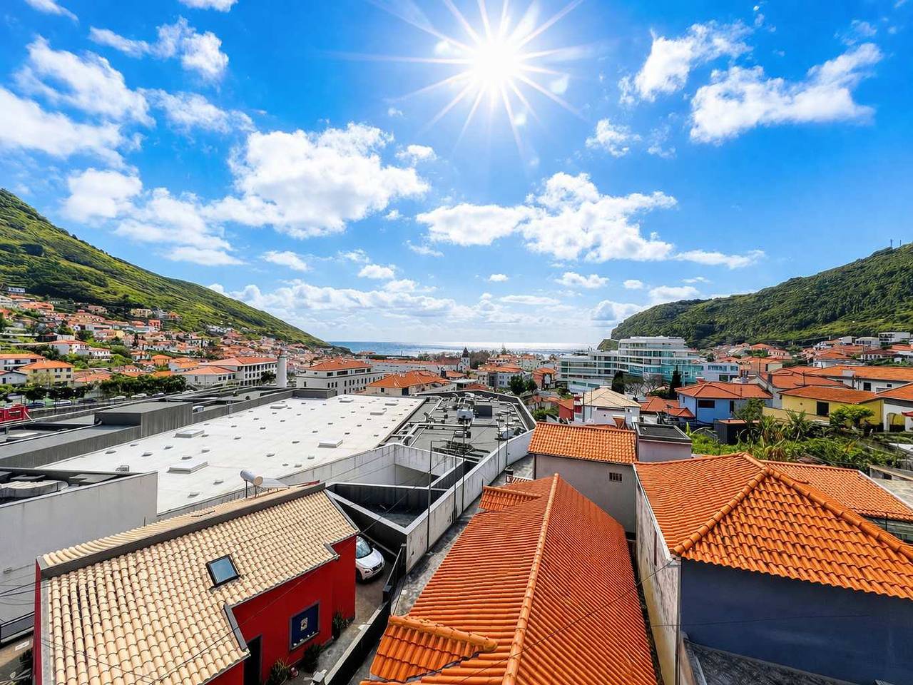 Apartamento inteiro, Apartamento de férias para 4 pessoas com jardim in Machico, Madeira