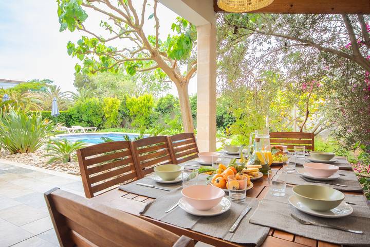 Casa 'Muro' con piscina privada junto a Playas de Muro, Wi-Fi y aire acondicionado in Playa de Muro, Muro