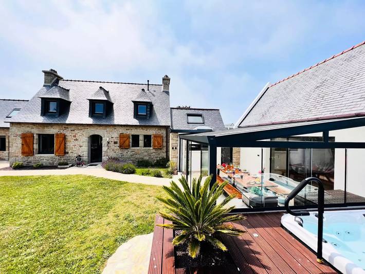 Villa pour 6 personnes, avec sauna et jardin