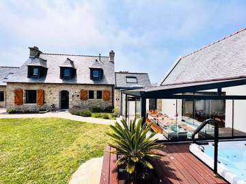 Location de vacances pour 6 personnes, avec jardin et sauna à Brignogan-Plages