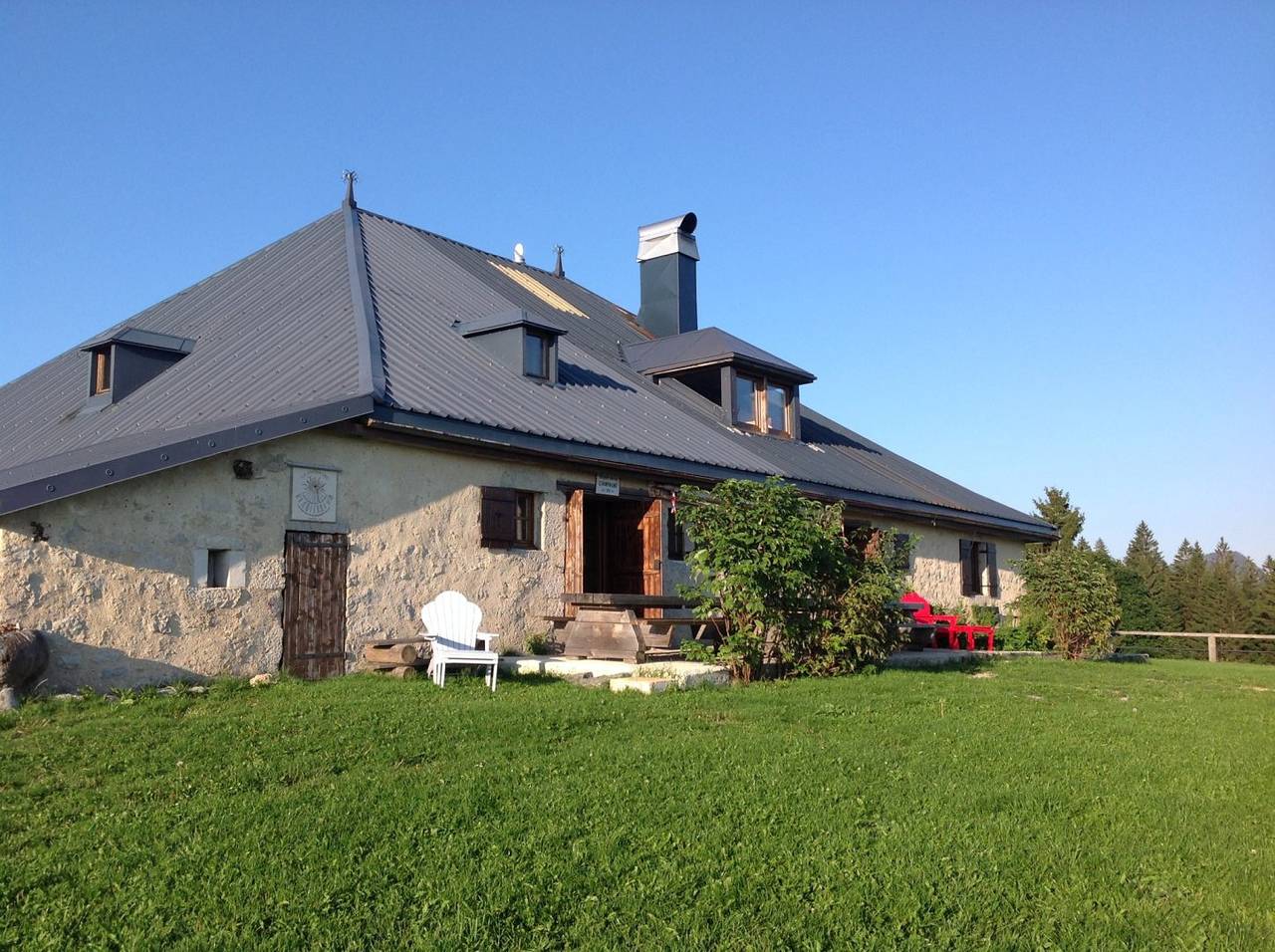 Chalet d'Alpage "La Champagne" Monts Jura in Mouthe-Lac et Mont d’Or, Jura Francais
