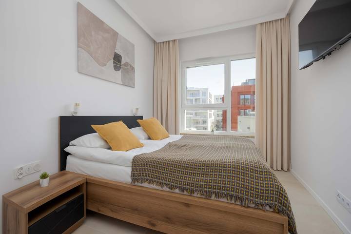 Apartament wakacyjny dla 2 osób, z ogród, zwierzęta dozwolone w Mokotów