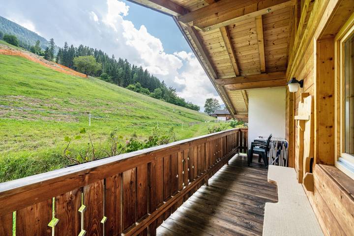 Ganze Wohnung, Ferienwohnung Marschalkhof "Ifingerblick" mit Bergblick, 3 Balkonen und Wlan in St. Pankraz, Ortleralpen