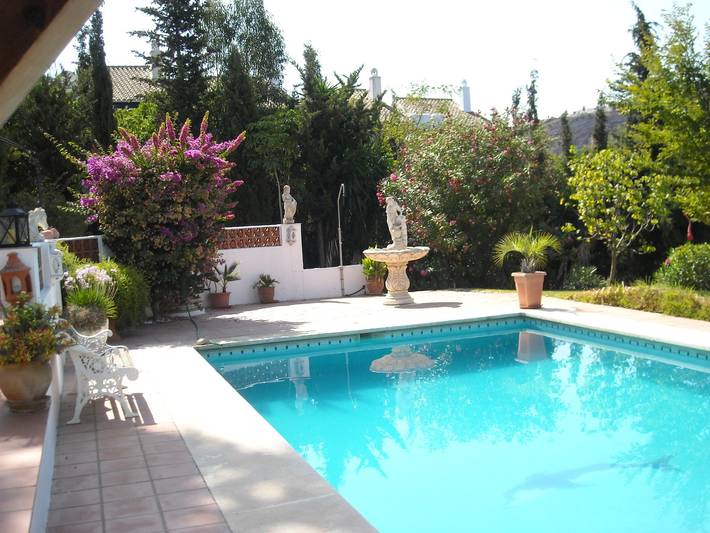 Chalet para 6 personas, con Terraza y Jardín además de Sauna y Vistas en Manilva