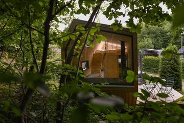 Ferienhaus für 4 Personen, mit Terrasse und Ausblick sowie Sauna in Osterode