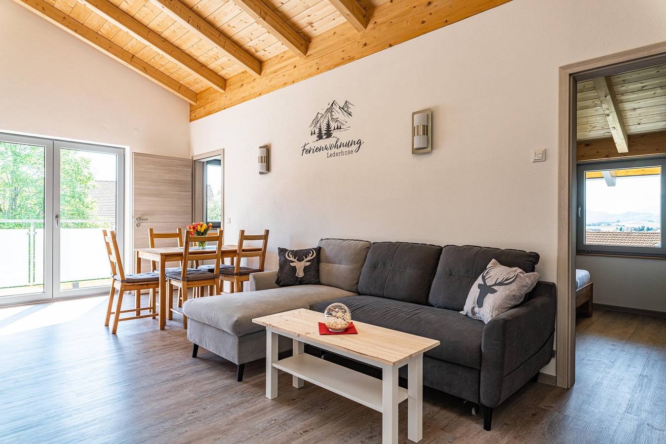 Ganze Ferienwohnung, Ferienwohnung "Lederhose" in Hopferau, Bayerisch Schwaben