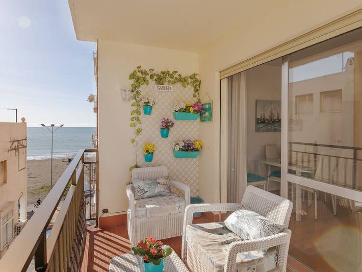 Apartament wakacyjny dla 5 osób, z Balkon/ taras i Balkon oraz Taras w Rincón de la Victoria