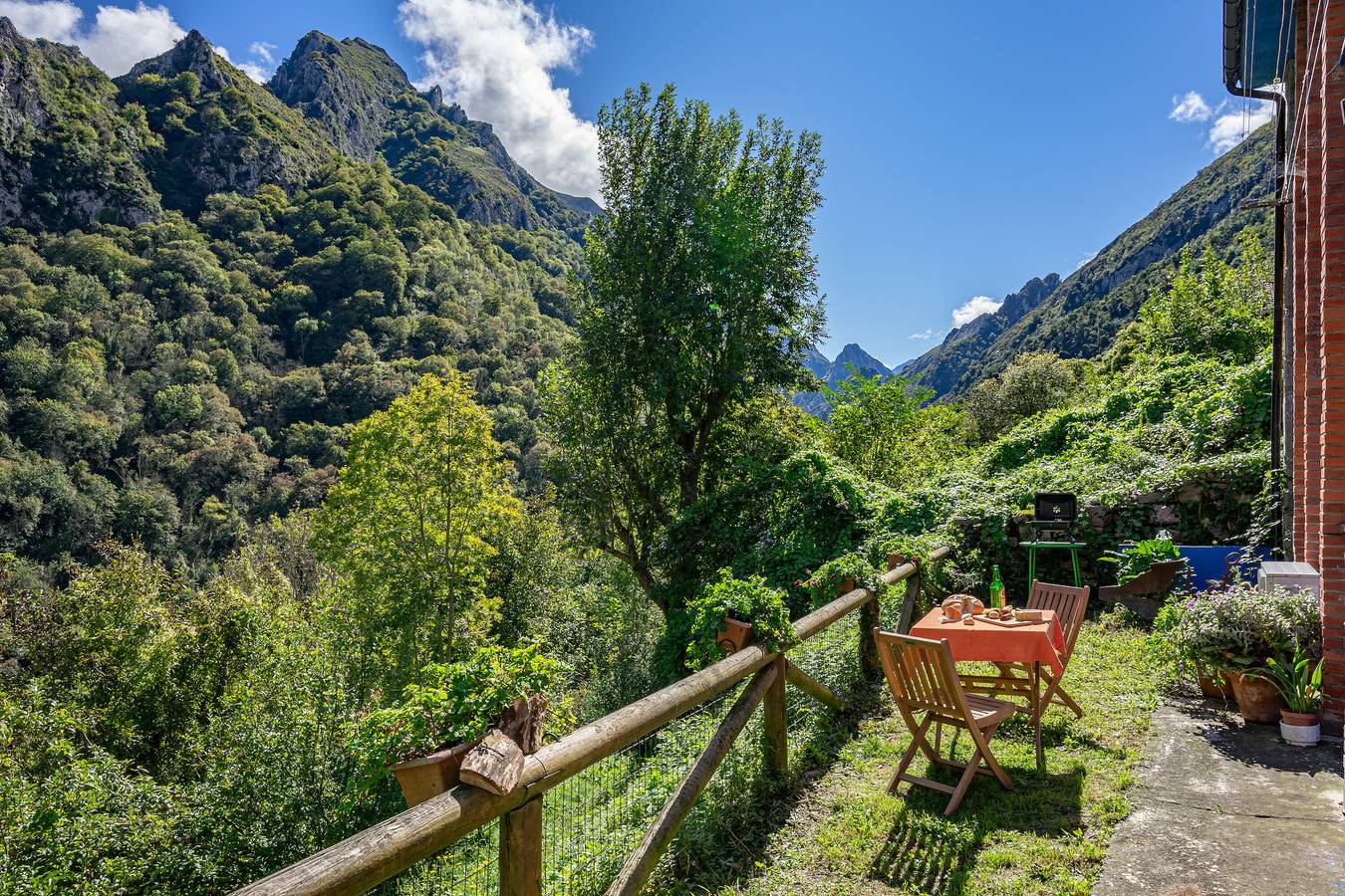 Pure and wild nature in the heart of the Picos de Europa in Ponga, Cordillera Cantábrica