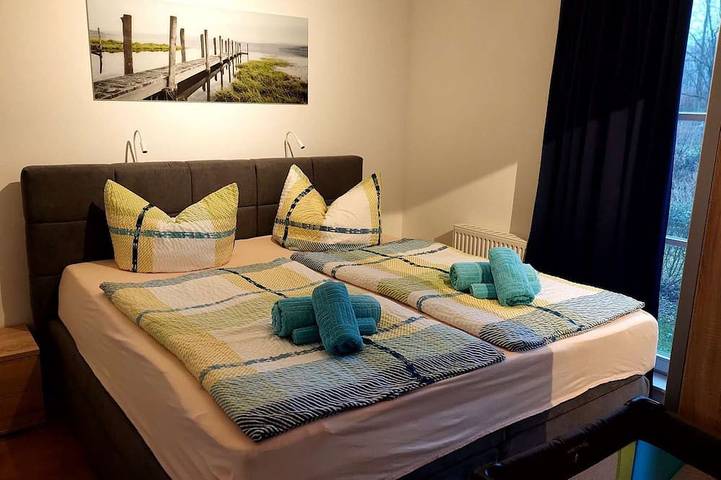 Ferienwohnung für 4 Personen, mit Whirlpool und Sauna sowie Balkon in Wendisch Rietz - 2