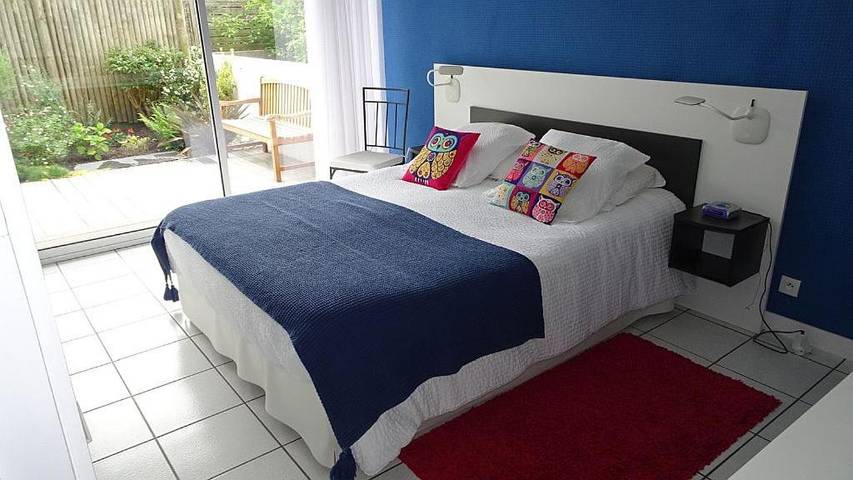 Appartement de vacances pour 5 personnes, avec Terrasse et Jardin