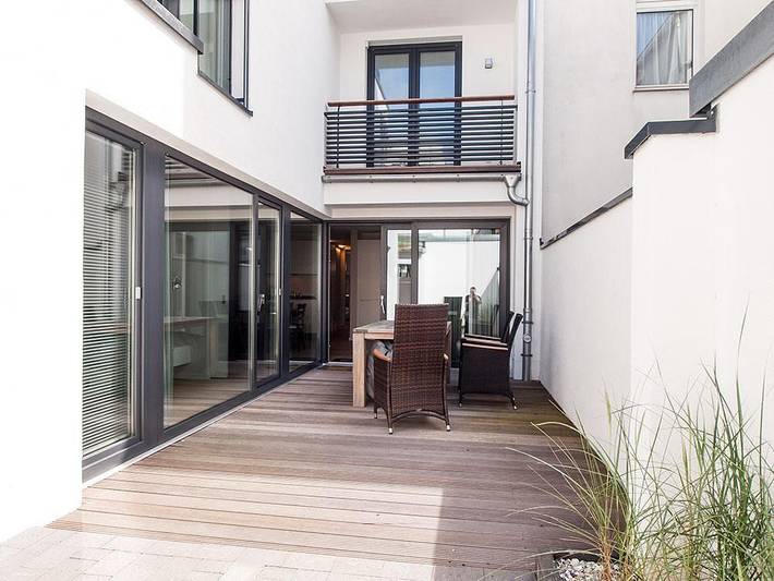 Appartement entier, Appartement de vacances pour 6 personnes avec terrasse in Norderney