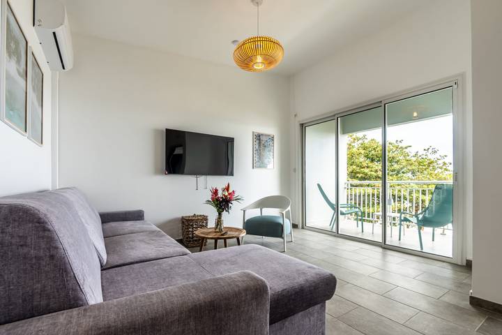 Appartement de vacances pour 8 personnes, avec balcon