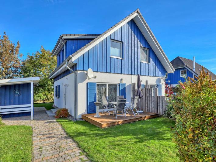 Ferienhaus für 4 Personen, mit Terrasse und Garten in Altefähr