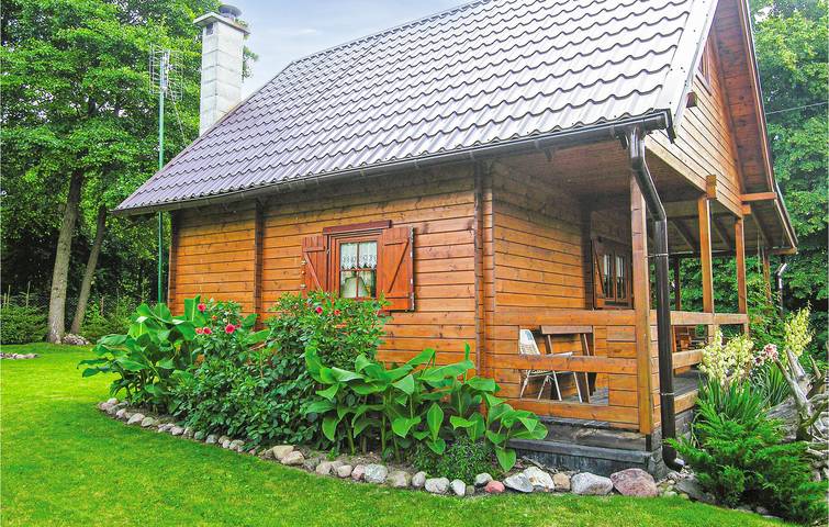 Ferienhaus für 4 Personen mit Terrasse in Seenplatte von Ilawa