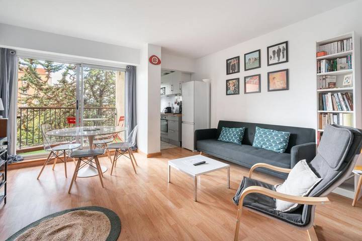 Gîte pour 2 personnes, avec Balcon dans Gare De Gentilly