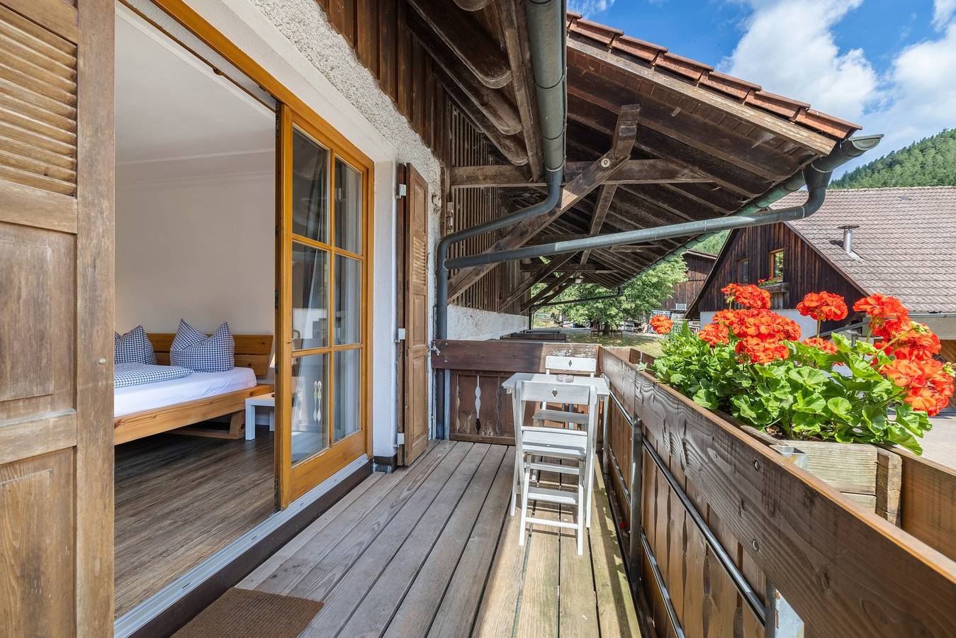 Ganze Wohnung, Ferienwohnung 10 – Klosterstuben mit Bergblick, Terrasse und Wlan in Alpirsbach, Kinzigtal