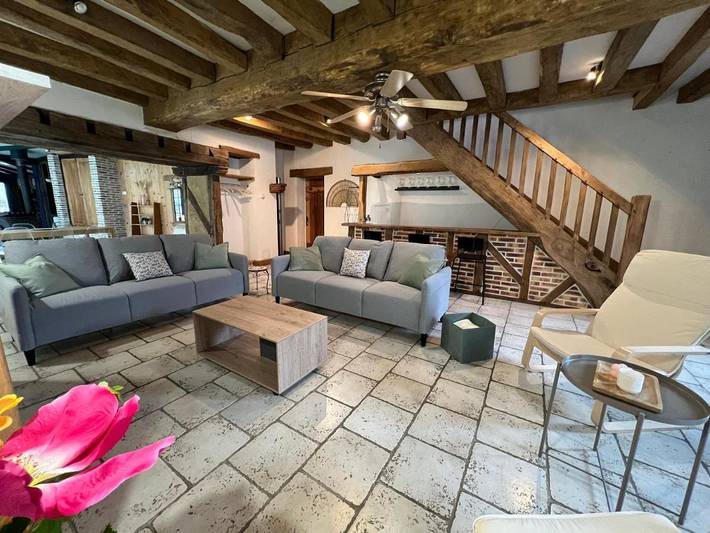 Gîte pour 6 personnes, avec piscine et terrasse à Contres - 4