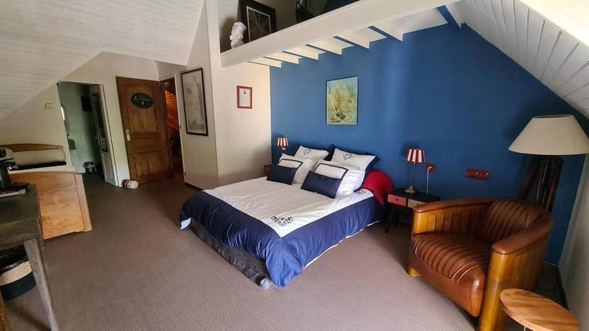 Location de vacances pour 4 personnes, avec sauna ainsi que vue et jardin à Blainville-sur-Mer - 2