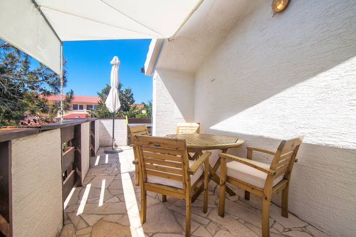 Ferienwohnung für 5 Personen, mit Balkon