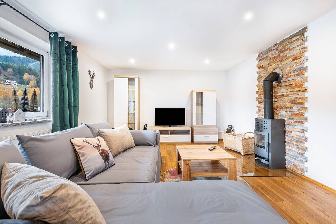 Ganze Wohnung, Apartment 'Waldzeit am Silberberg' mit Gemeinschaftsgarten, Balkon und Wlan in Bodenmais, Ostbayern